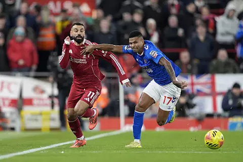 لم يراوغ أو يسدد على المرمى.. ماذا قدم صلاح في مباراة ليفربول وسندرلاند؟